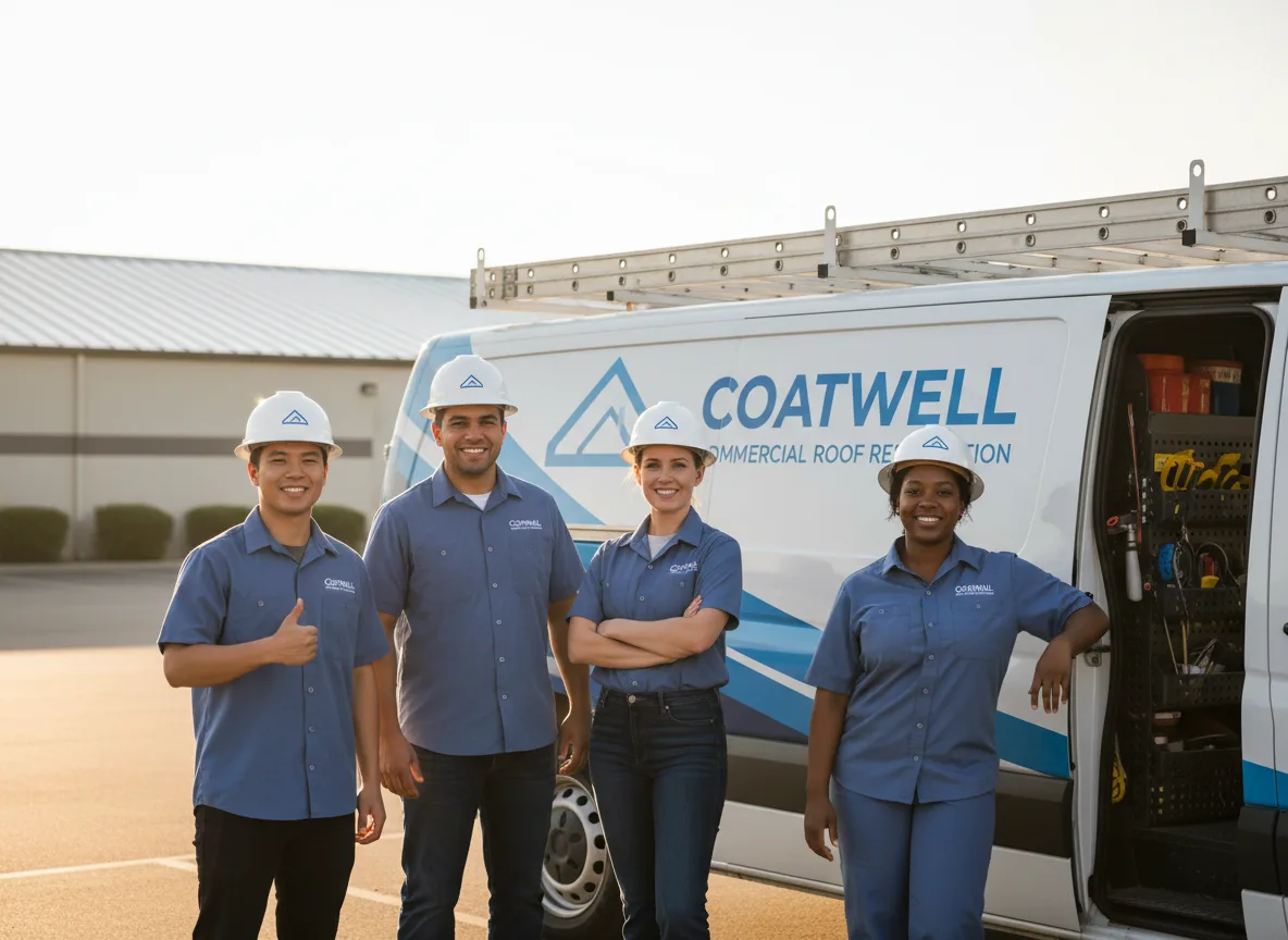 Commercial roof coating company in Carson, VA